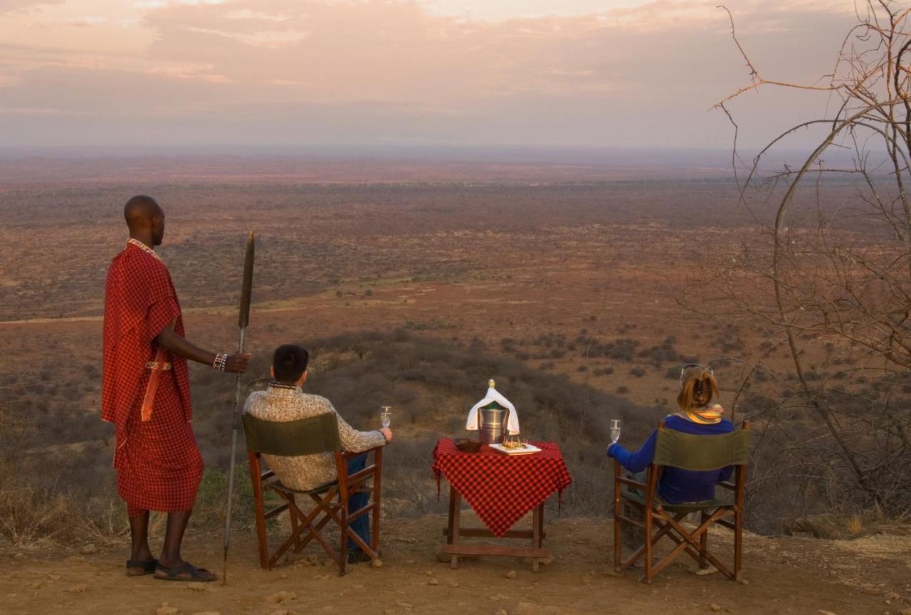 Severin Safari Camp Tsavo West National Park Bagian luar foto
